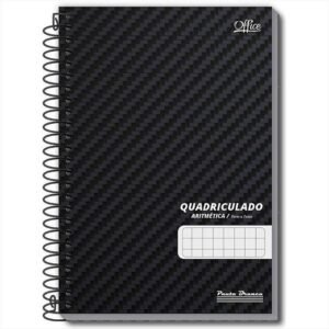 Caderno Quadriculado Pauta Branca
